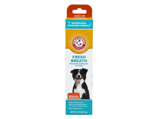 2.5oz(67.5g) fresh breath toothpaste for dogs