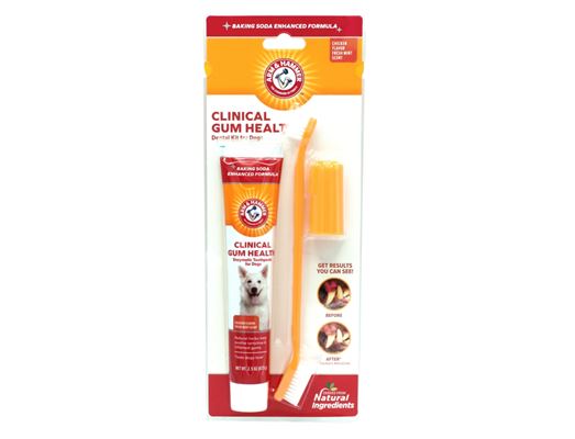 2.5oz(67.5g) clinical gum health dental kit for dogs